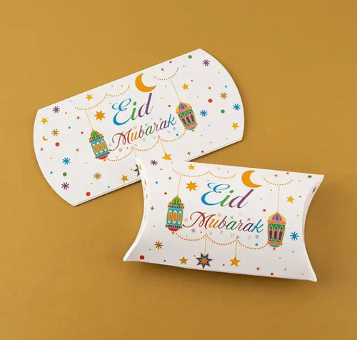 Eid Mubarak pillow boxes