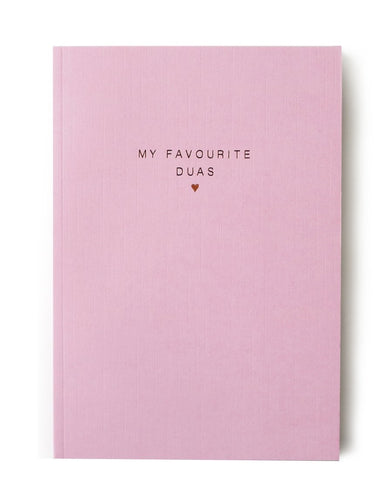 ‘My favourite Duas’ luxe notebook