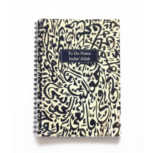 Calligraphy wiro notebook