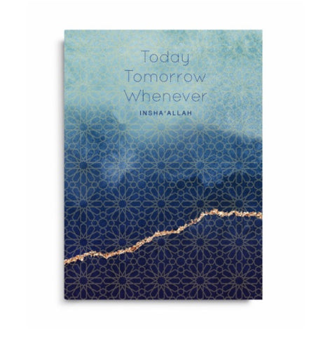 Today,Tomorrow,Whenever notebook