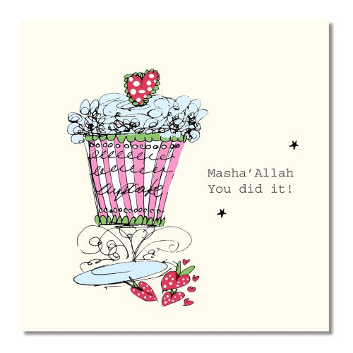 Masha’allah you did it