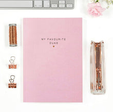 Load image into Gallery viewer, ‘My favourite Duas’ luxe notebook