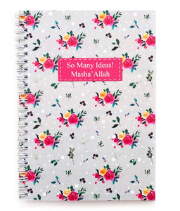 So many ideas Masha’allah wiro notebook