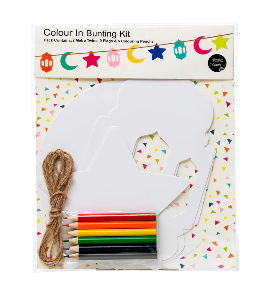 Colour in bunting