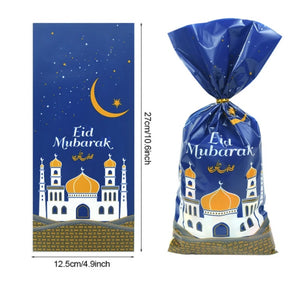 Navy blue Eid Mubarak treat bags