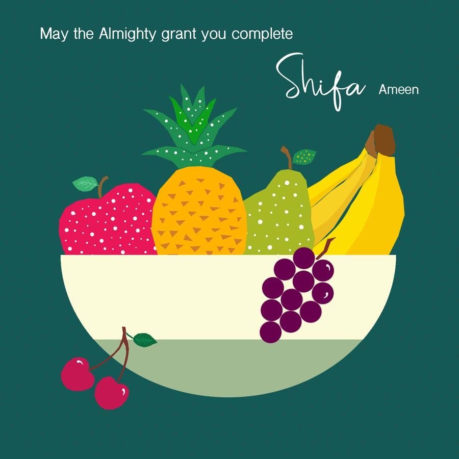 May the almighty grant you complete shifa
