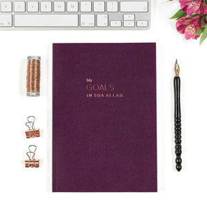 ‘My Goals’ Luxe notebook