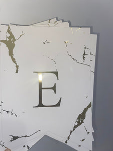 White and gold foil Eid Mubarak banner